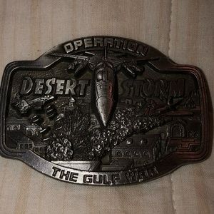 Operation Desert Storm belt buckle